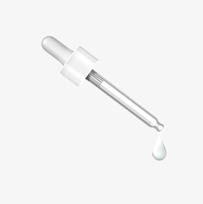 矢量白色精華液滴管 設(shè)計(jì)美學(xué)與實(shí)用功能的完美融合